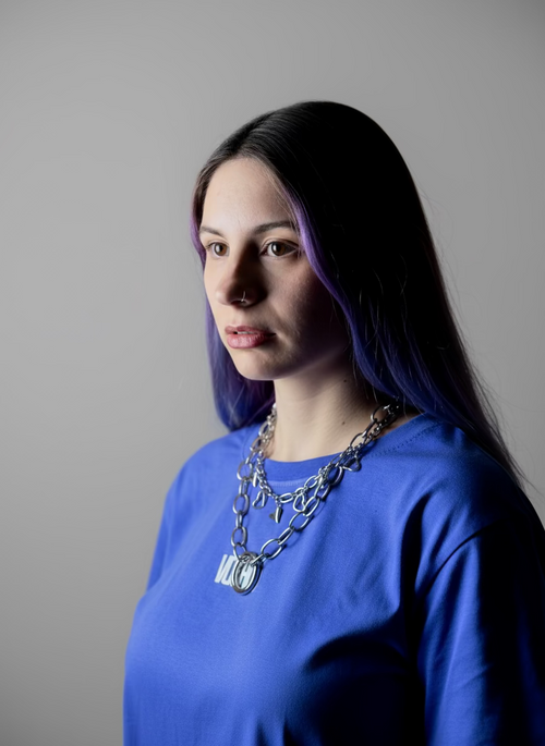 Basic T-shirt Purple