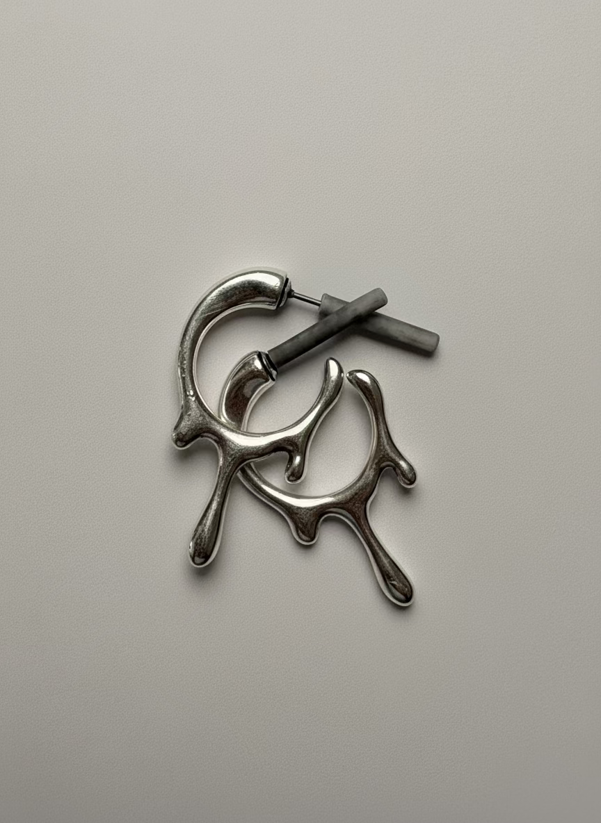 Drip Stud Earring