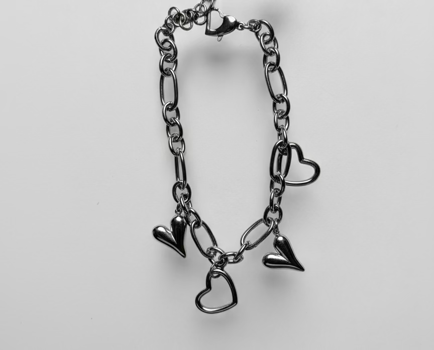Heart Chain Bracelet